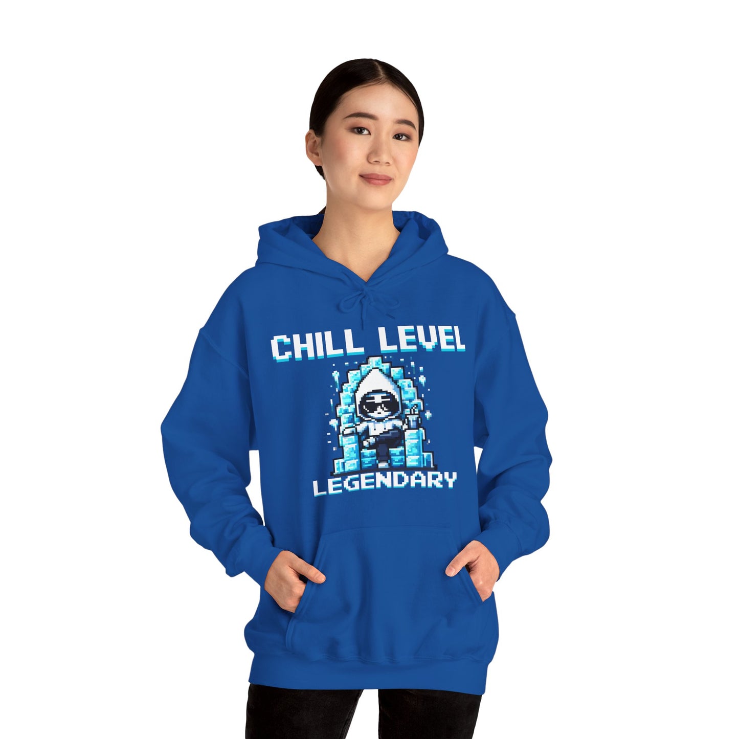 Frost-King Hoodie of Eternal Chill – “Chill Level: Legendary”