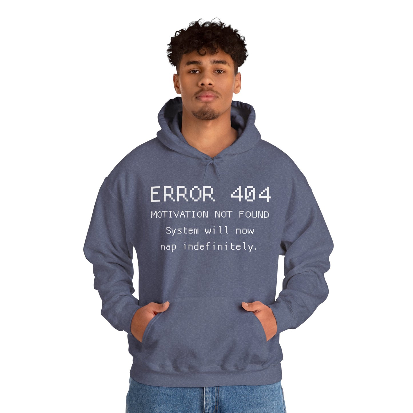 ERROR 404 Hoodie – Nap Mode Enabled