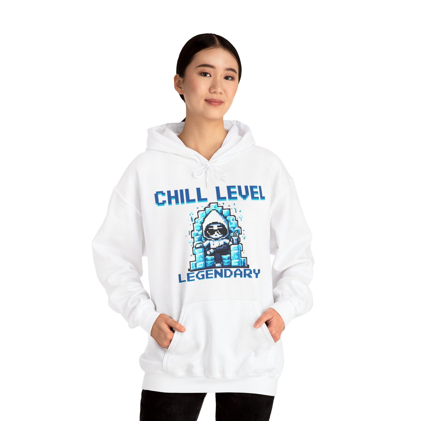 Frost-King Hoodie of Eternal Chill – “Chill Level: Legendary”