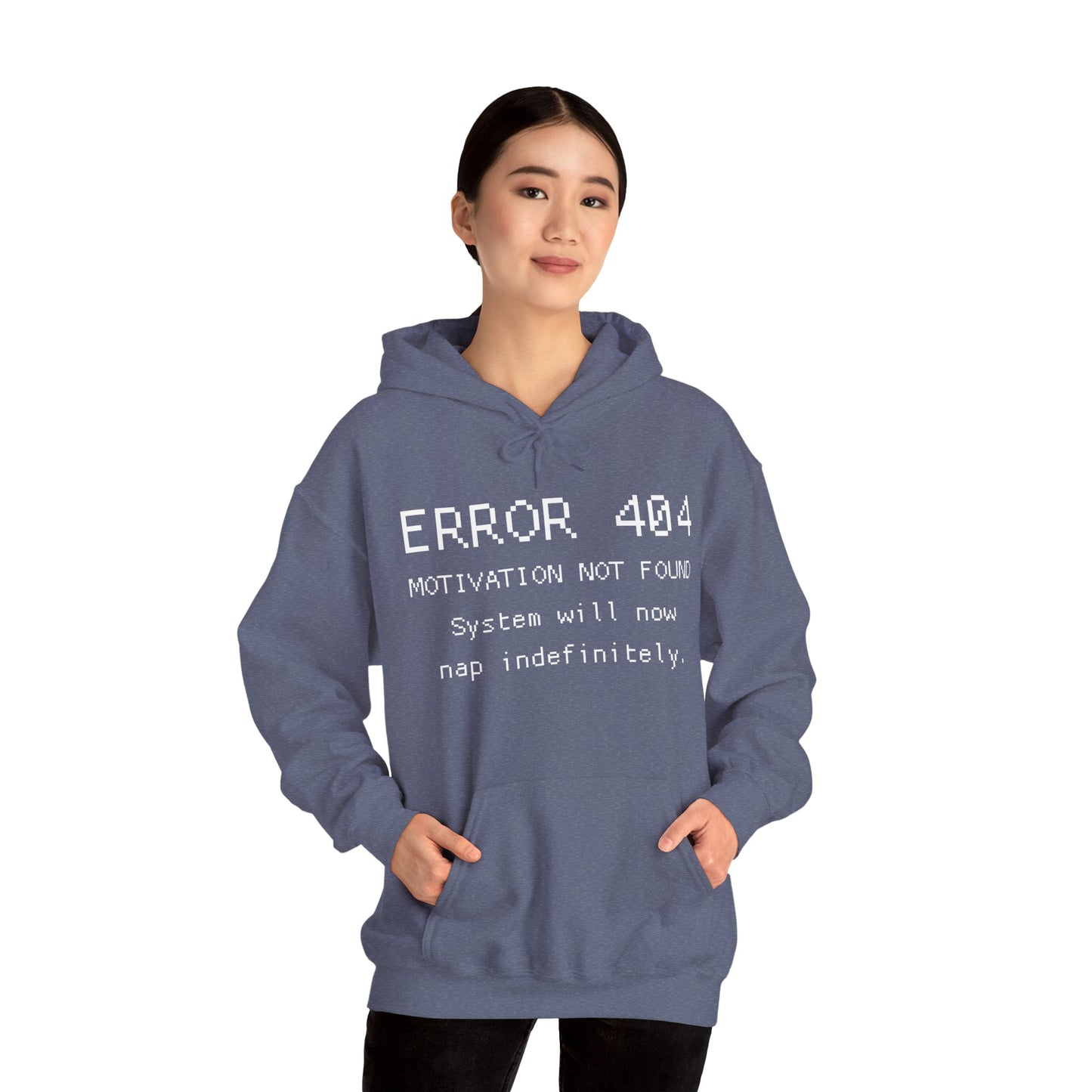 ERROR 404 Hoodie – Nap Mode Enabled