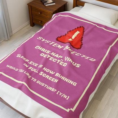 Nap Virus Detected - Personalized with your name - Free Shipping