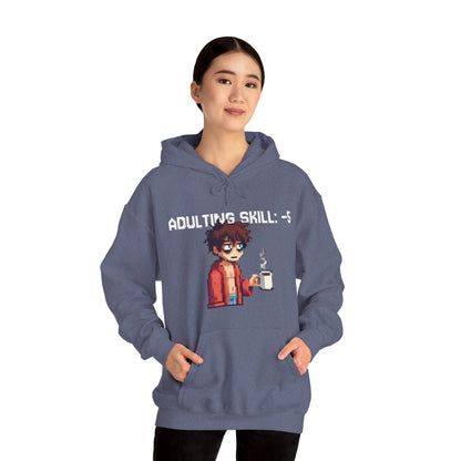 Daily Debuff Hoodie: -5 Adulting