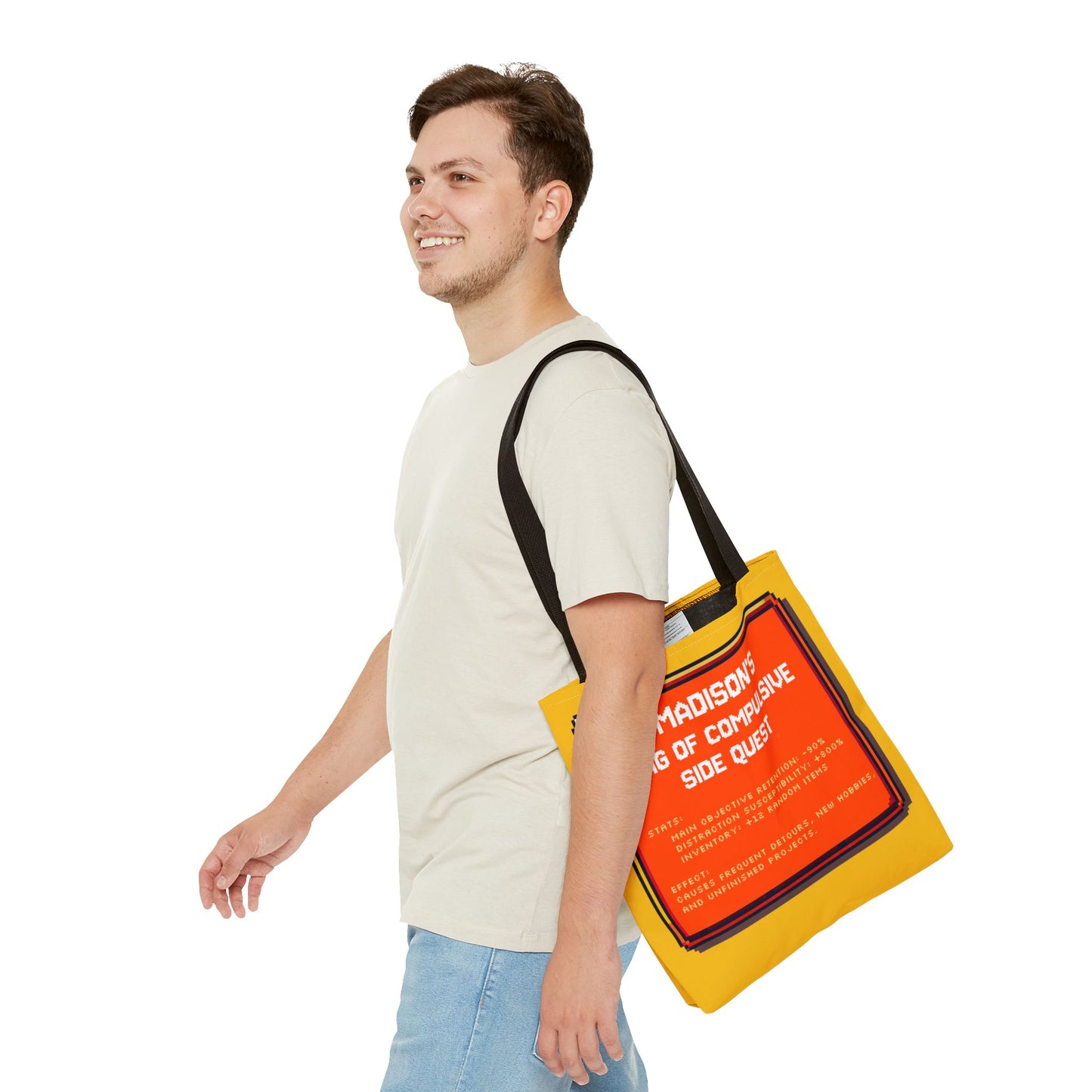 Bag of Compulsive Side Quest - Personalized with your NAME