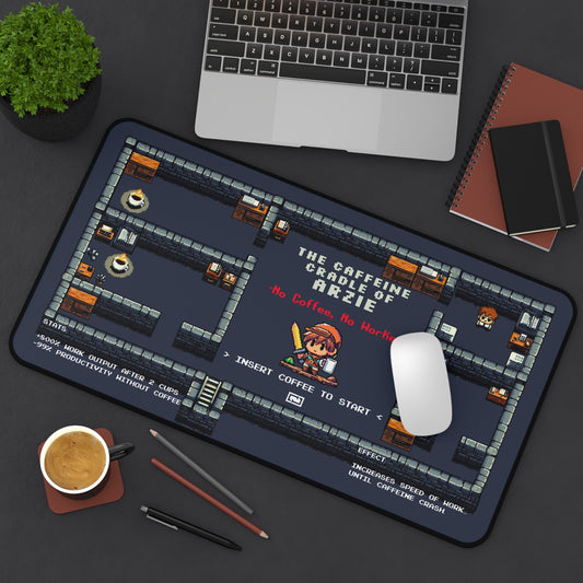 Personalized Desk Mat – The Caffeine Cradle