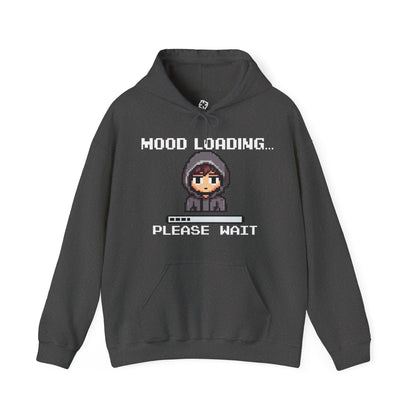 Hoodie of Mood Buffering – “Mood Loading: Please Wait” for Social Laggers