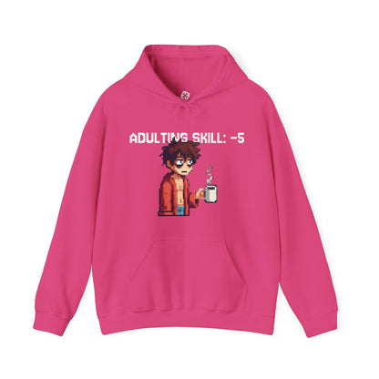 Daily Debuff Hoodie: -5 Adulting