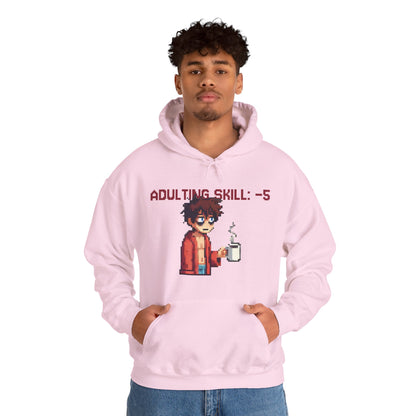 Daily Debuff Hoodie: -5 Adulting