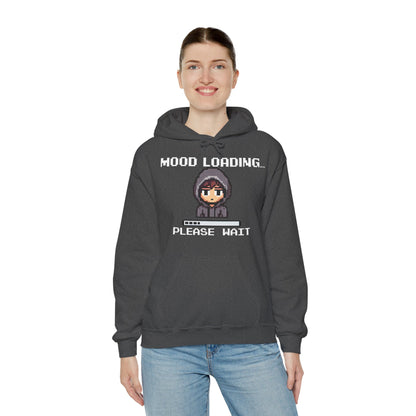 Hoodie of Mood Buffering – “Mood Loading: Please Wait” for Social Laggers