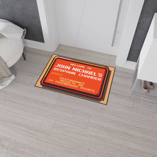 Respawn Chamber Doormat – Personalized with your name - Free Shipping