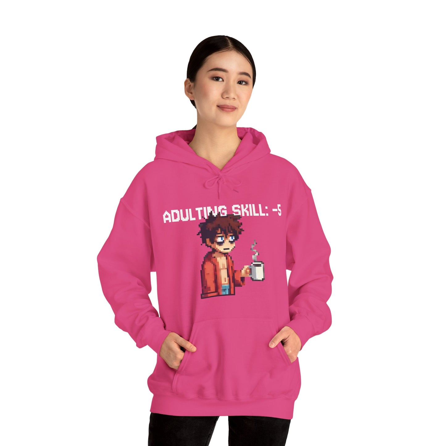 Daily Debuff Hoodie: -5 Adulting