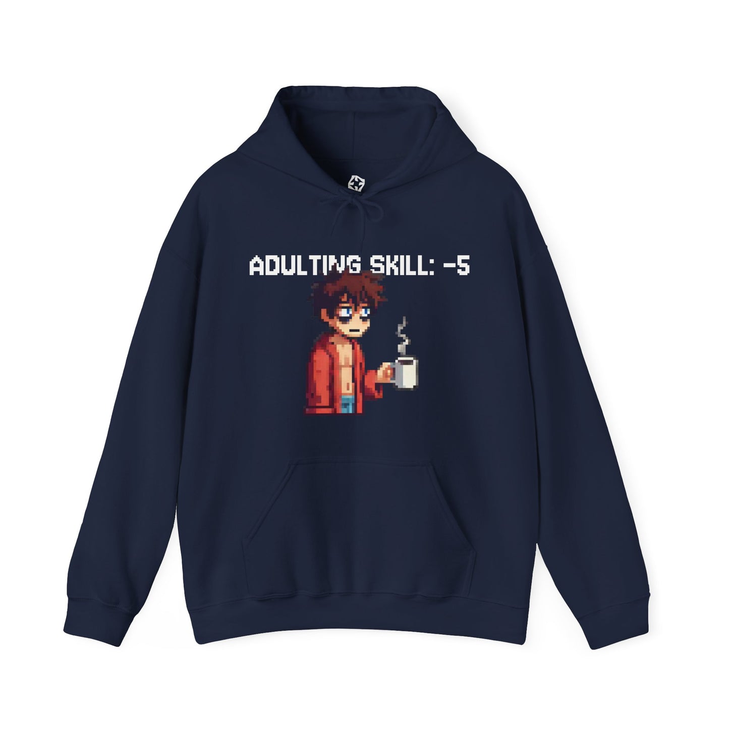 Daily Debuff Hoodie: -5 Adulting