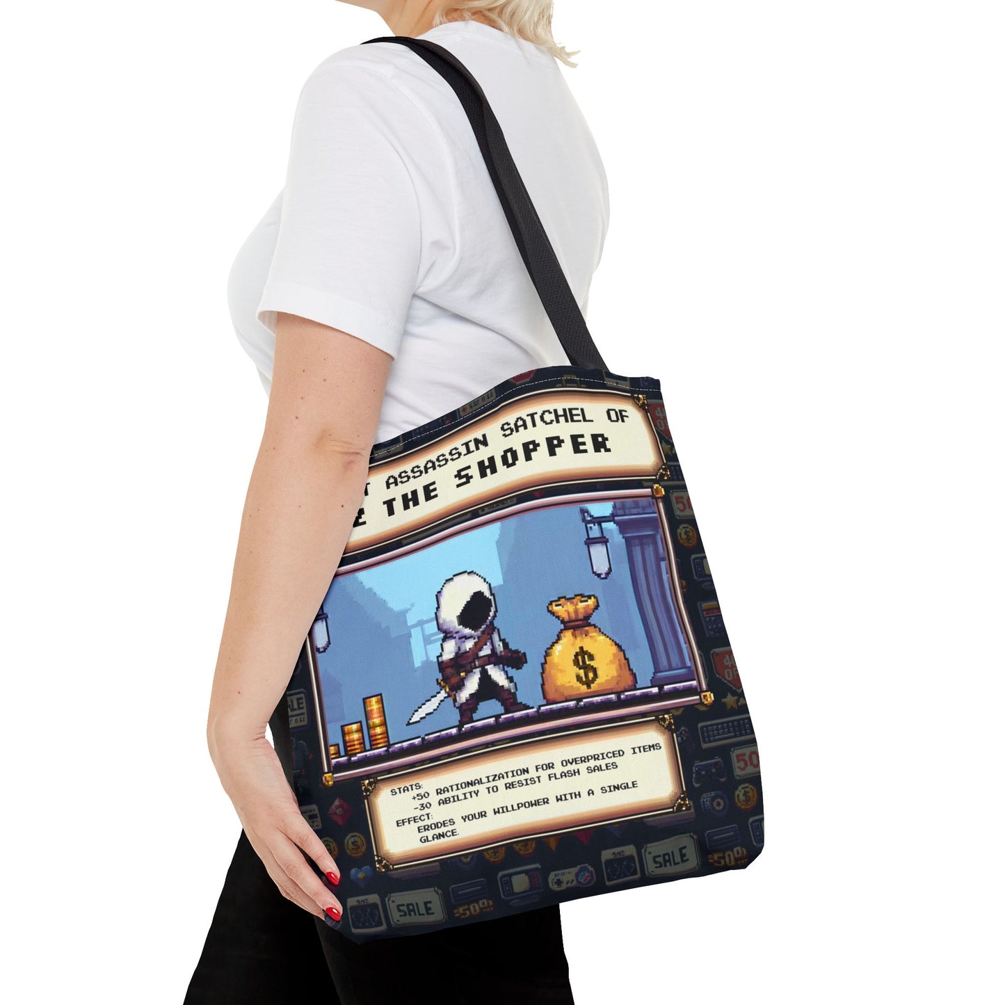 Budget Assassin Satchel – Personalized Rogue-Class Tote