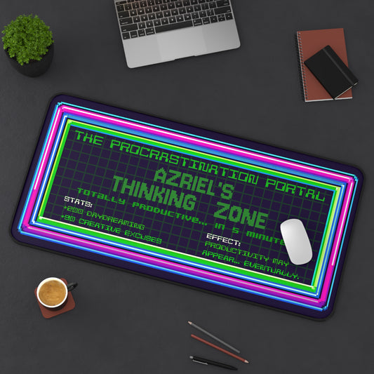 The Procrastination Portal Deskpad - Personalized with your NAME