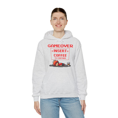 Respawn Hoodie of Low Battery – “Game Over, Insert Coffee to Continue”