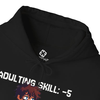 Daily Debuff Hoodie: -5 Adulting - Free Shipping