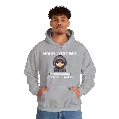 Hoodie of Mood Buffering – “Mood Loading: Please Wait” for Social Laggers