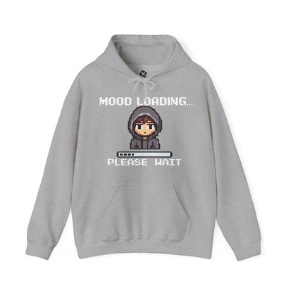Hoodie of Mood Buffering – “Mood Loading: Please Wait” for Social Laggers