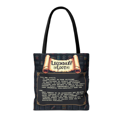 Legendary Quest Bag – Personalized Pixel Loot Carrier