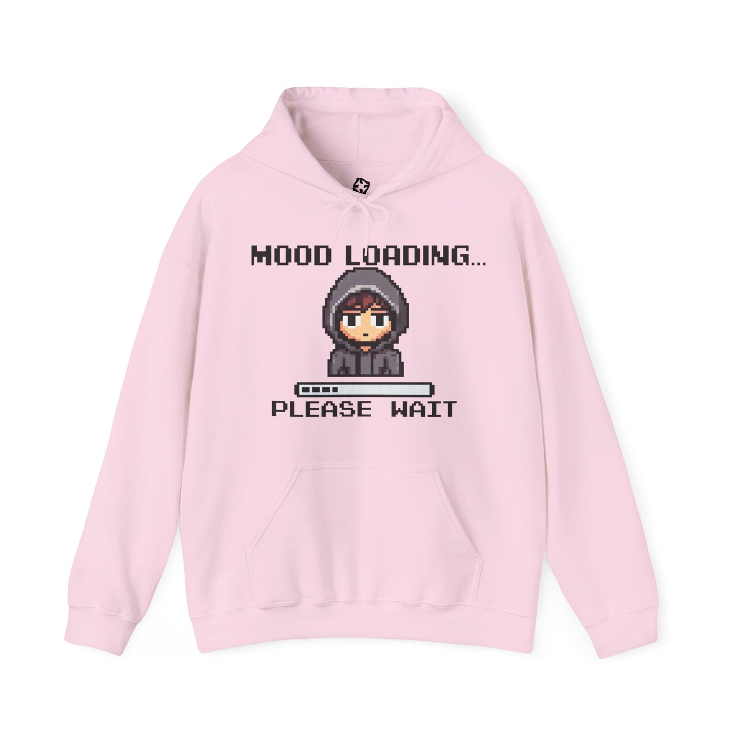Hoodie of Mood Buffering – “Mood Loading: Please Wait” for Social Laggers