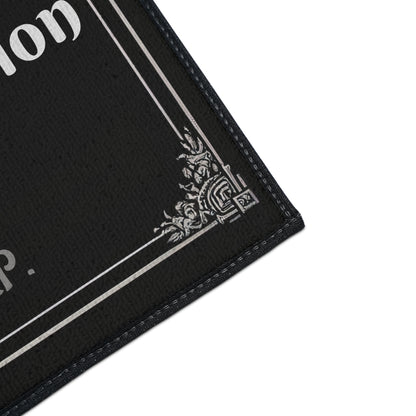 Lair of Procrastination Doormat – Personalized with your name - Free Shipping