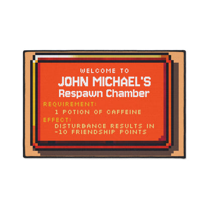 Respawn Chamber Doormat – Personalized with your NAME