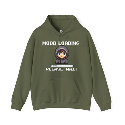 Hoodie of Mood Buffering – “Mood Loading: Please Wait” for Social Laggers