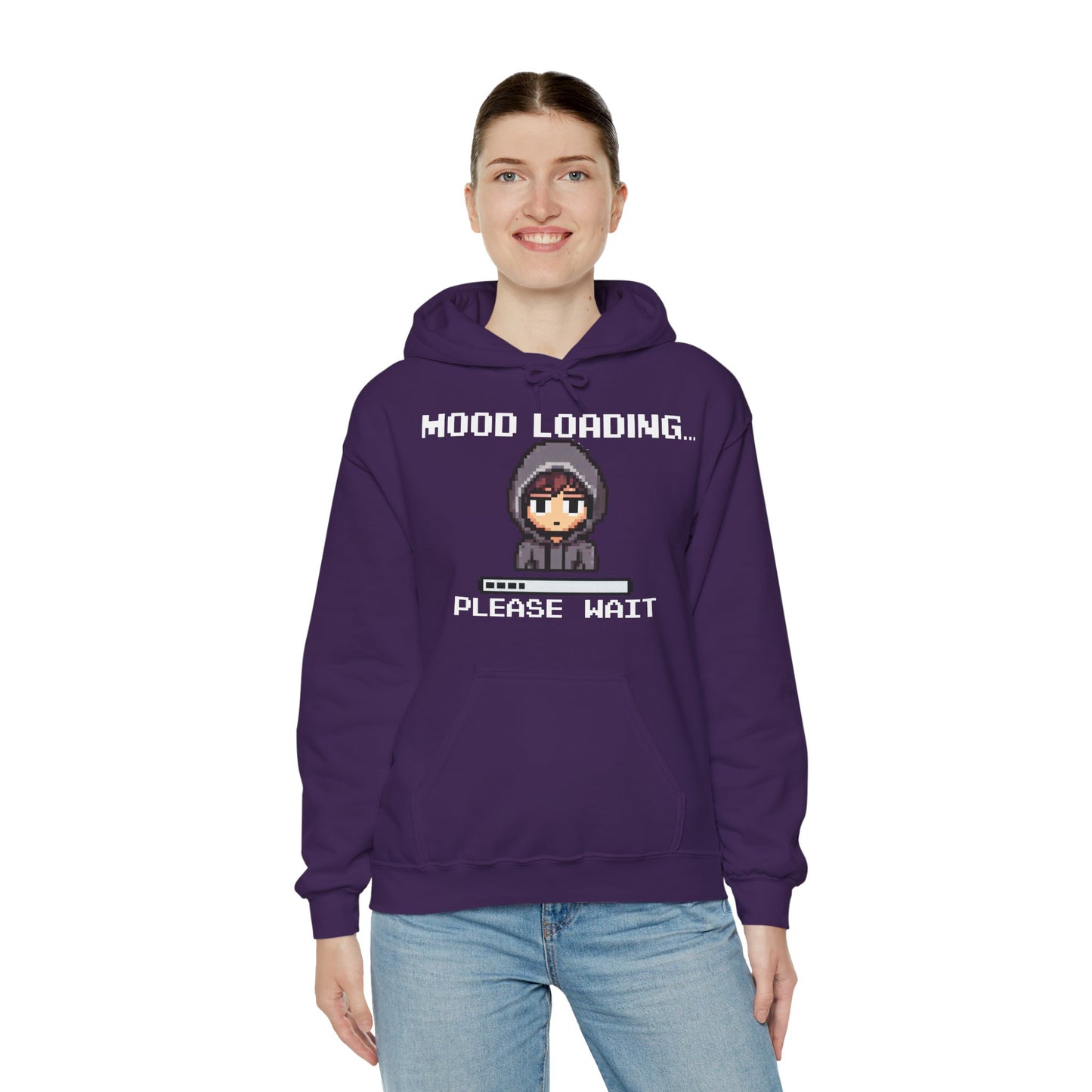 Hoodie of Mood Buffering – “Mood Loading: Please Wait” for Social Laggers