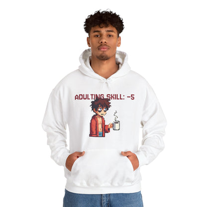 Daily Debuff Hoodie: -5 Adulting