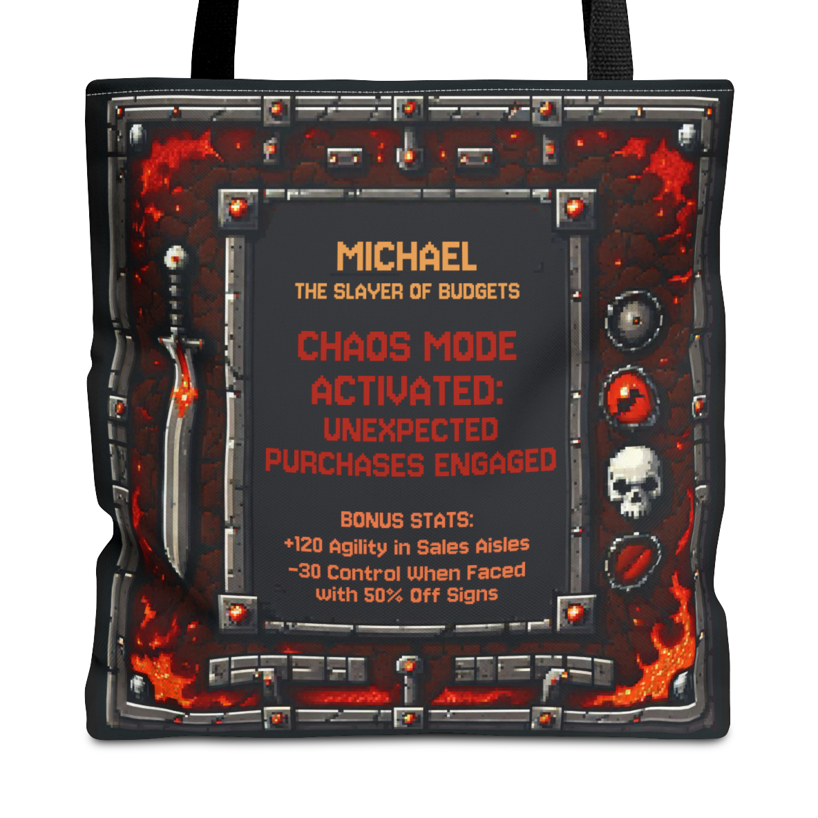 Chaos Mode Activated - - Personalized with your name - Free Shipping