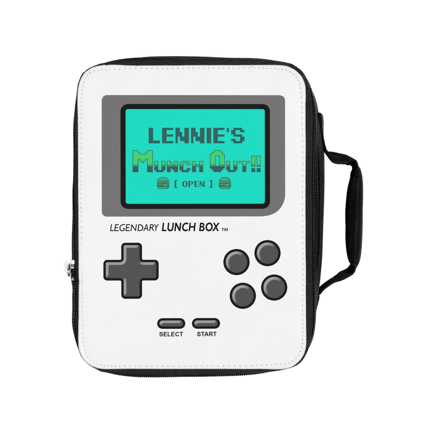 Munch Out Lunch Box - Personalized with your name - Free Shipping