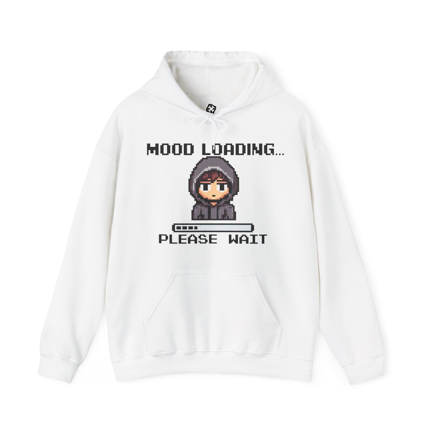 Hoodie of Mood Buffering – “Mood Loading: Please Wait” for Social Laggers
