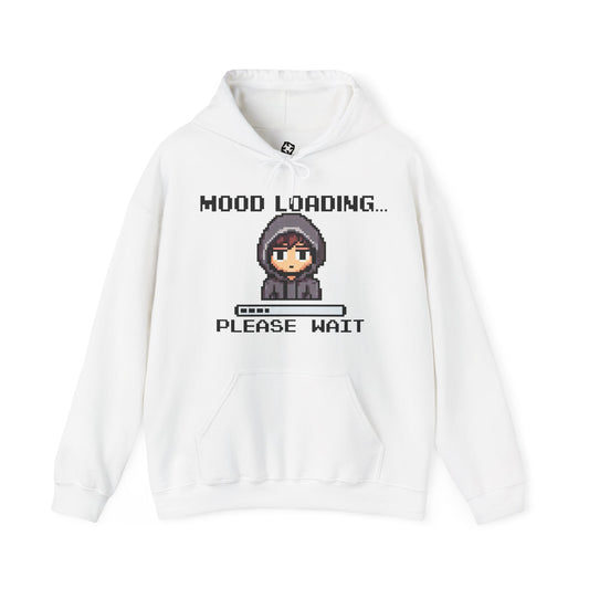 Hoodie of Mood Buffering – “Mood Loading: Please Wait” for Social Laggers