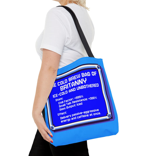 The Iced Artifact of Emotional Distance - Personalized Tote Bag