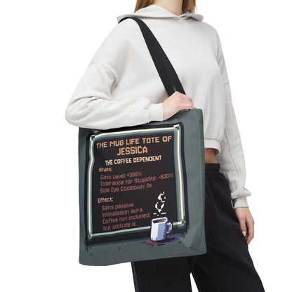 Mug life Personalized Tote Bag - Personalized with your name - Free Shipping