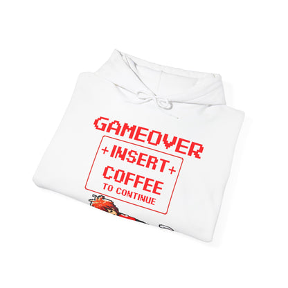 Respawn Hoodie of Low Battery – “Game Over, Insert Coffee to Continue”