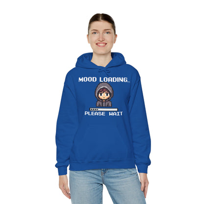 Hoodie of Mood Buffering – “Mood Loading: Please Wait” for Social Laggers