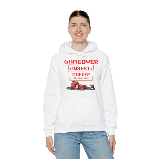 Respawn Hoodie of Low Battery – “Game Over, Insert Coffee to Continue”