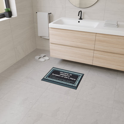 Dungeon of Zero Plans Doormat – Personalized with your NAME