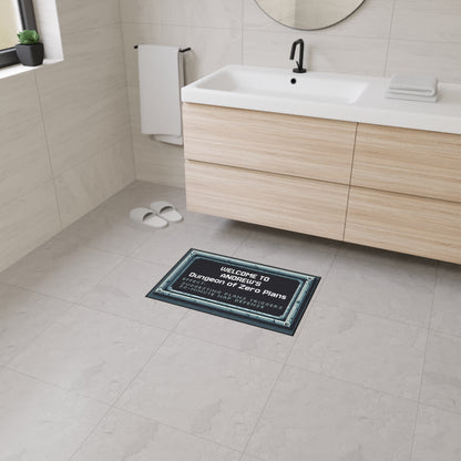 Dungeon of Zero Plans Doormat – Personalized with your NAME