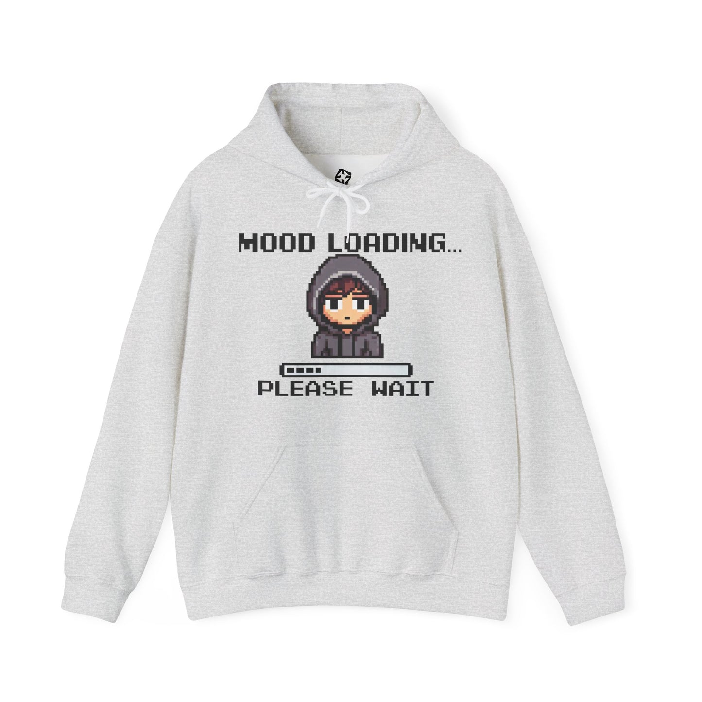 Hoodie of Mood Buffering – “Mood Loading: Please Wait” for Social Laggers