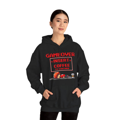 Respawn Hoodie of Low Battery – “Game Over, Insert Coffee to Continue”
