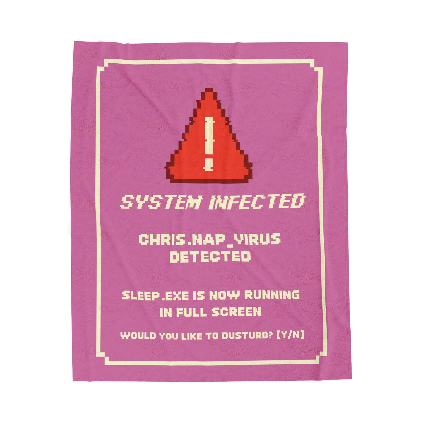 Nap Virus Detected - Personalized with your name - Free Shipping