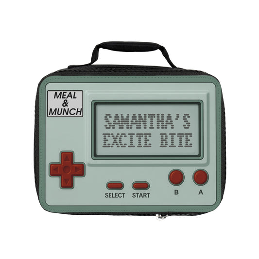 Excite Bike Lunch Box- Personalized with your name - Free Shipping