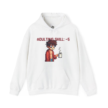 Daily Debuff Hoodie: -5 Adulting