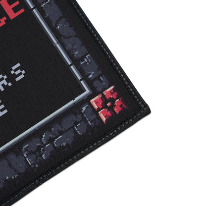 Dungeon of Infinite Snacks Doormat – Personalized with your name - Free Shipping