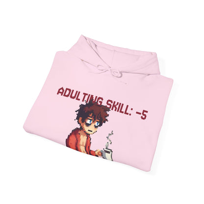 Daily Debuff Hoodie: -5 Adulting
