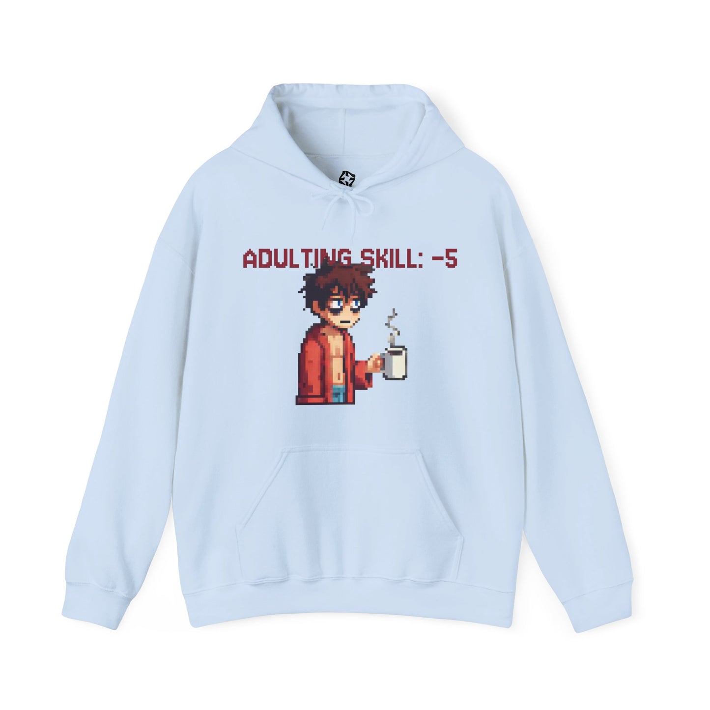 Daily Debuff Hoodie: -5 Adulting