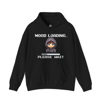 Hoodie of Mood Buffering – “Mood Loading: Please Wait” for Social Laggers