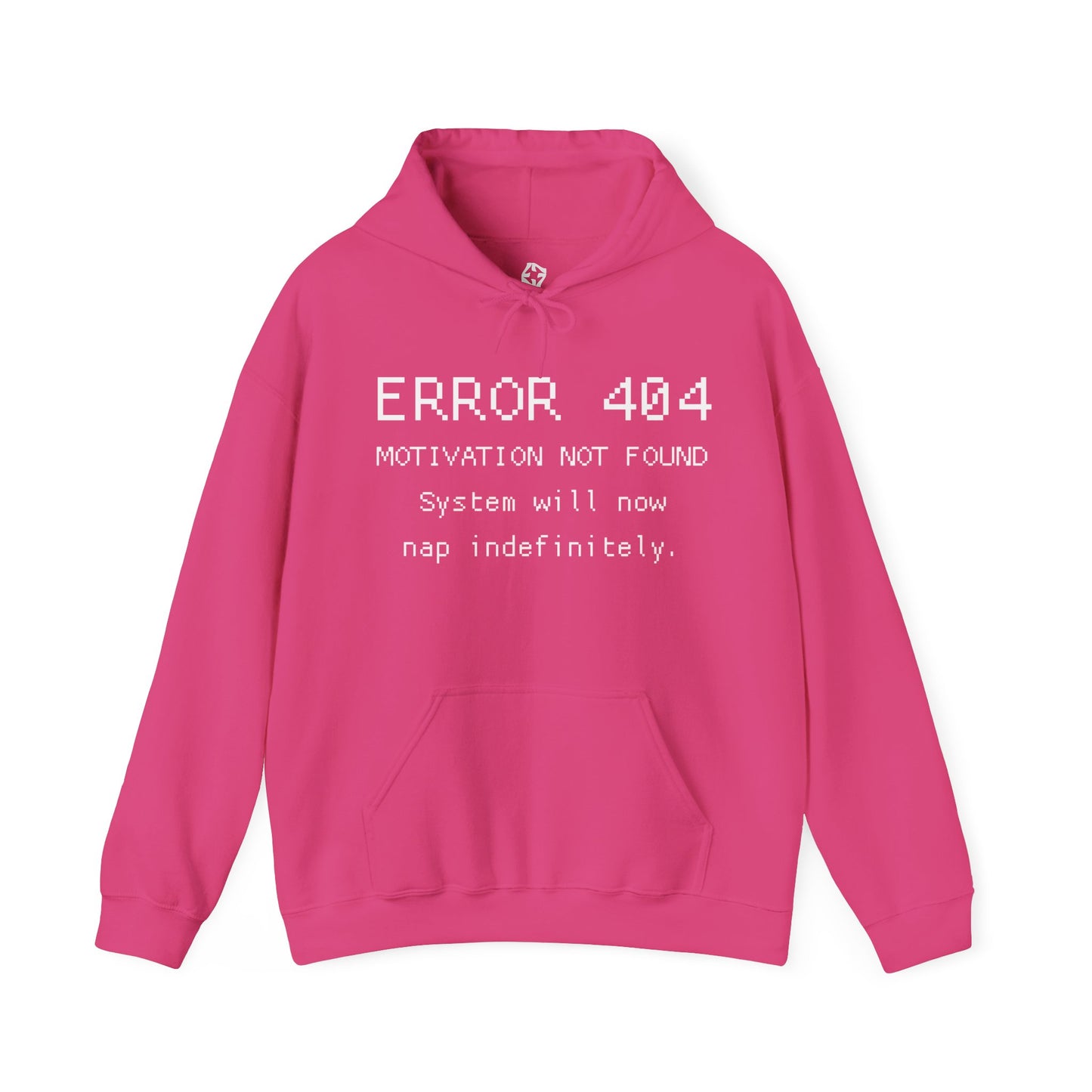 ERROR 404 Hoodie – Nap Mode Enabled