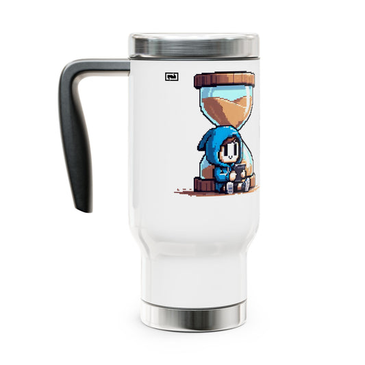 Epic Tumbler of Eternal Procrastinator – 14oz Personalized Mug for Last-Minute Legends